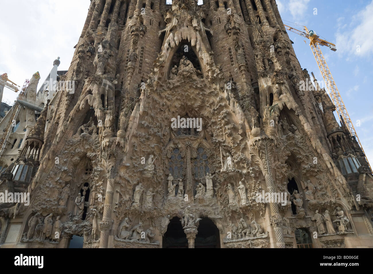 La Sagrada Família or Expiatory Temple of the Holy Family Nativity ...