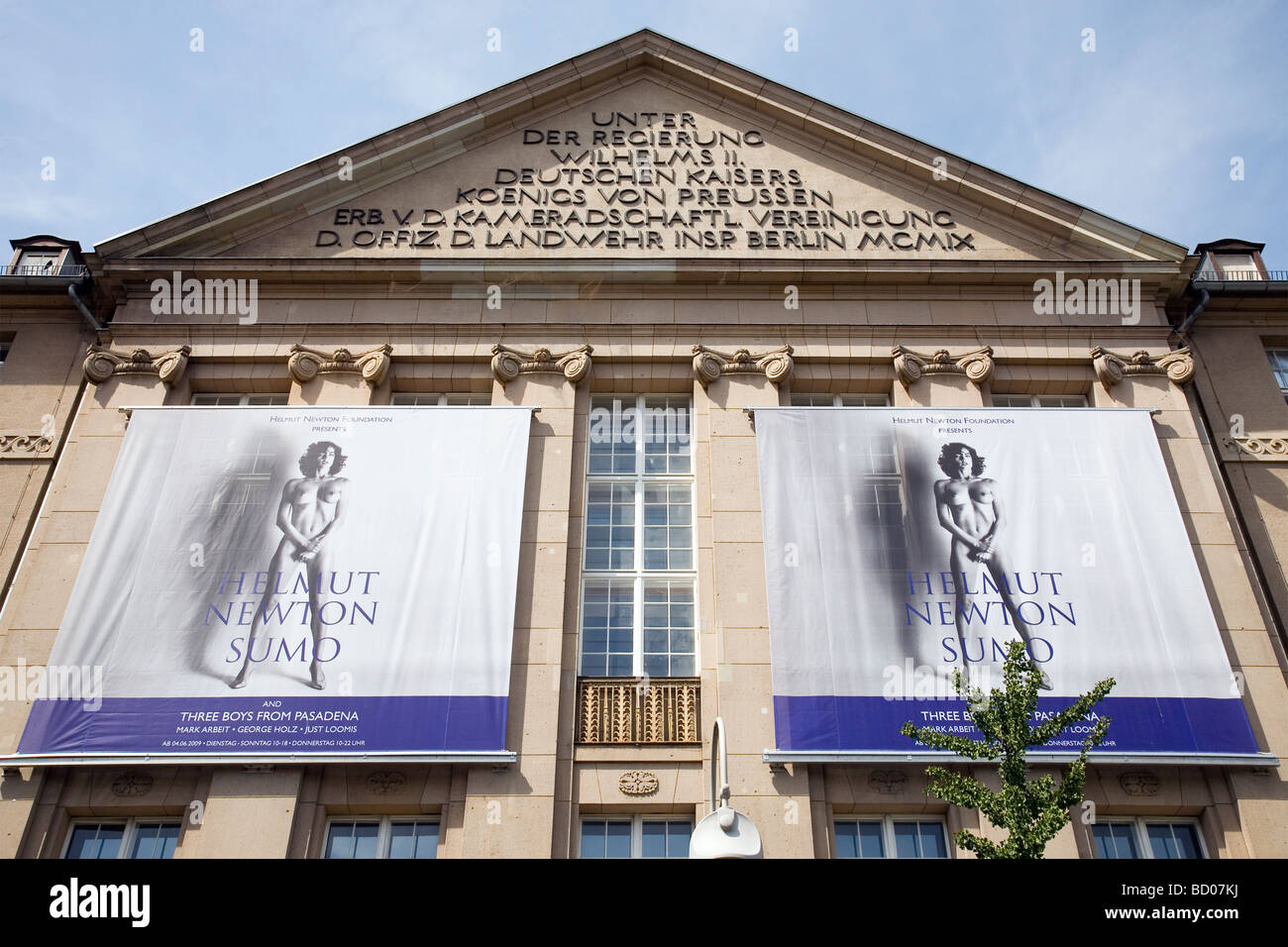 Helmut Newton Stiftung - Museum for Photography, Berlin, Germany Stock Photo