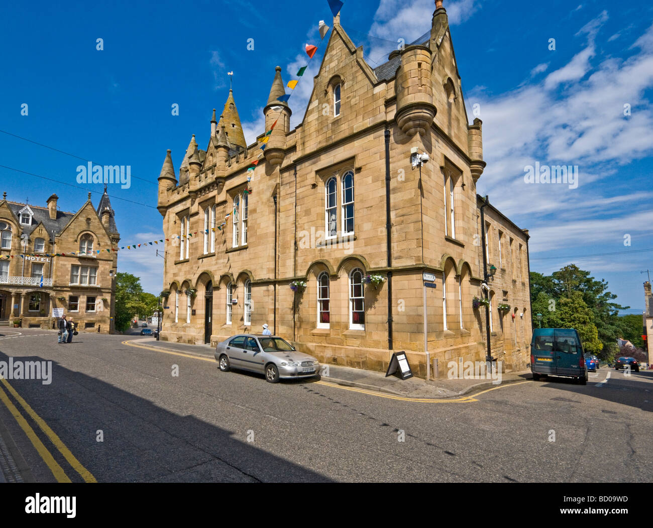 Tain Sheriff Court in the High Street of Tain Easter Ross Scotland Stock Photo