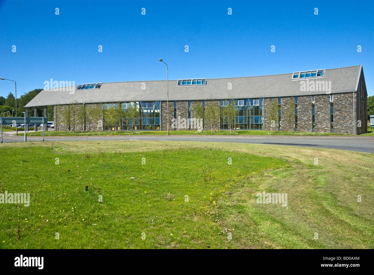 Loch Lomond & The Trossachs National Park Authority Headquarters in Balloch Scotland Stock Photo