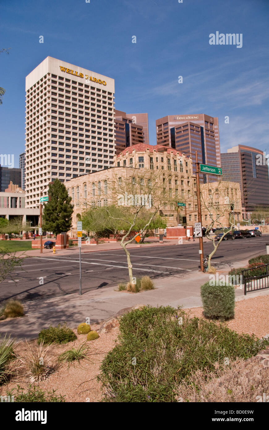 Office buildings, Phoenix, Arizona Stock Photo Alamy
