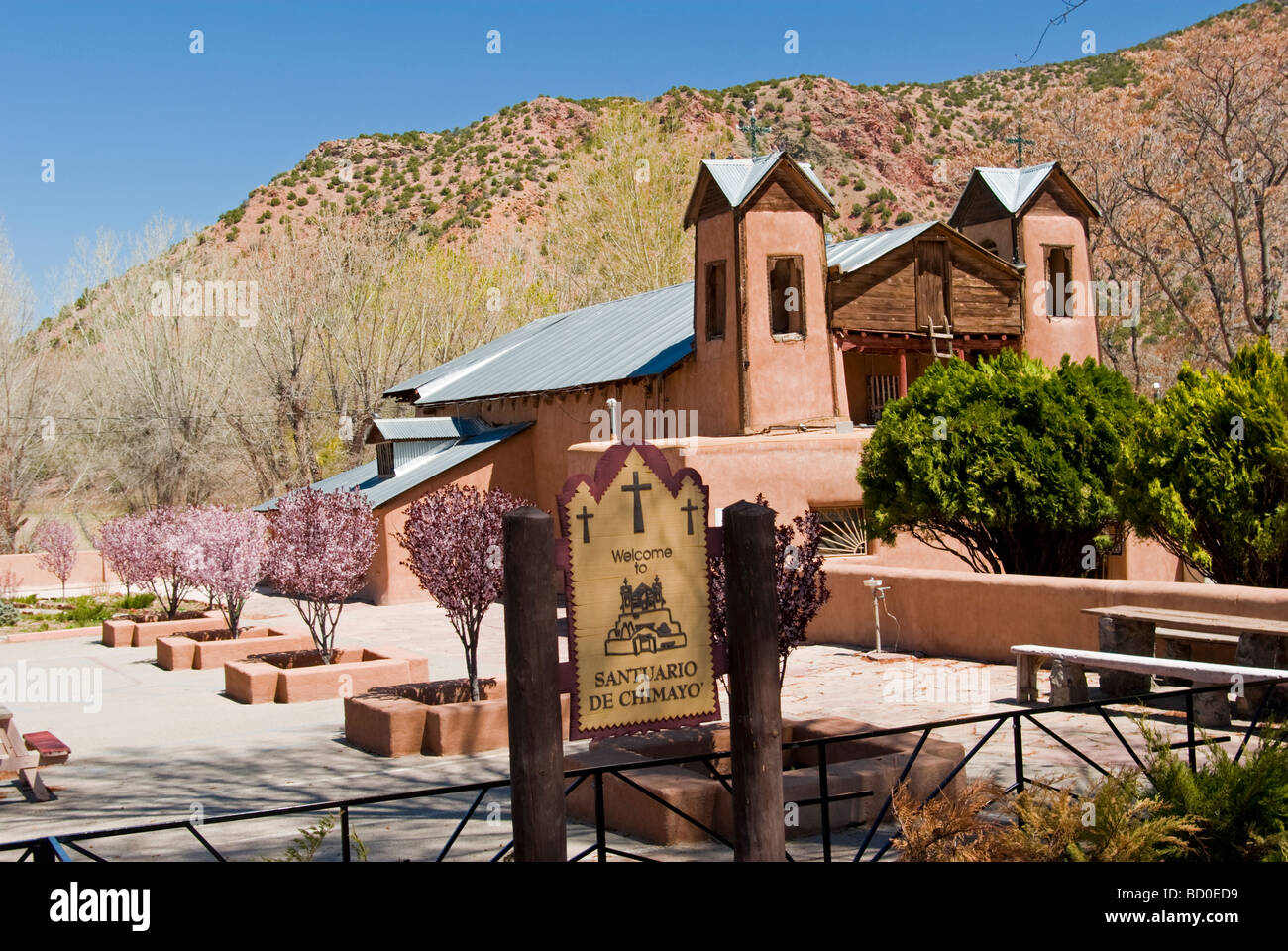 Santuario de Chimayo, Sanctuary, New Mexico Stock Photo Alamy