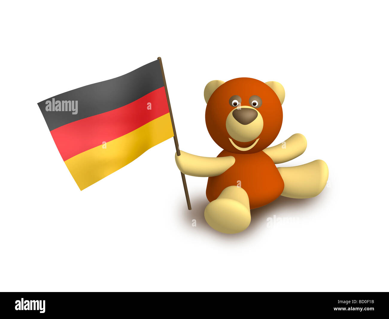 Germany flag Stock Photo