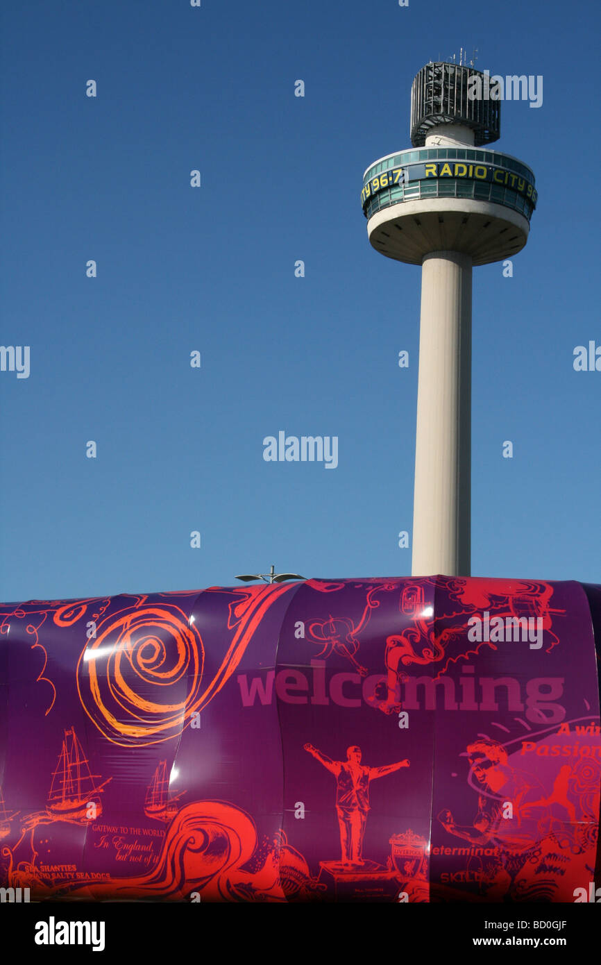 Liverpool Radio City Tower, Merseyside, UK Stock Photo