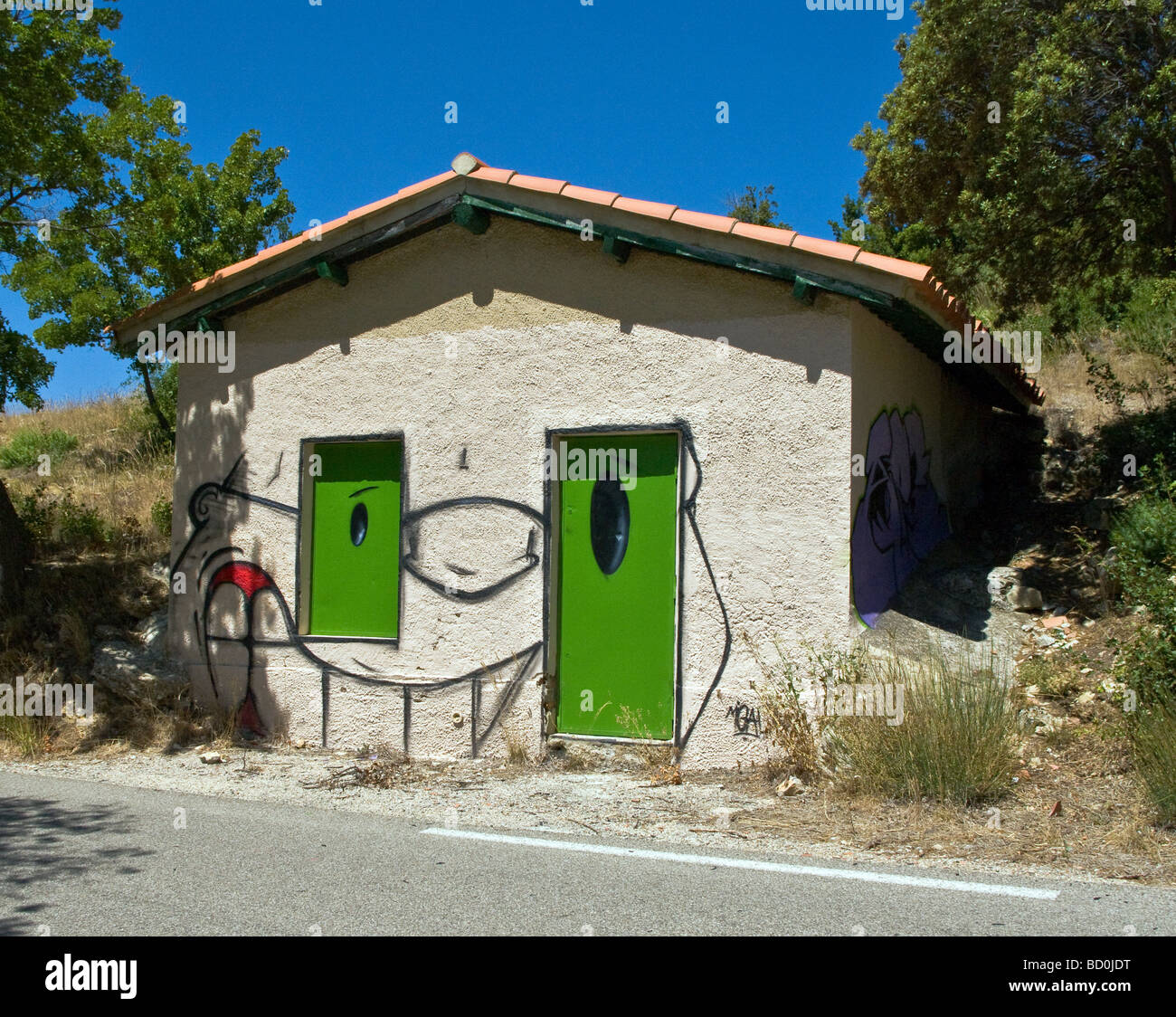 The smiling house Stock Photo Alamy