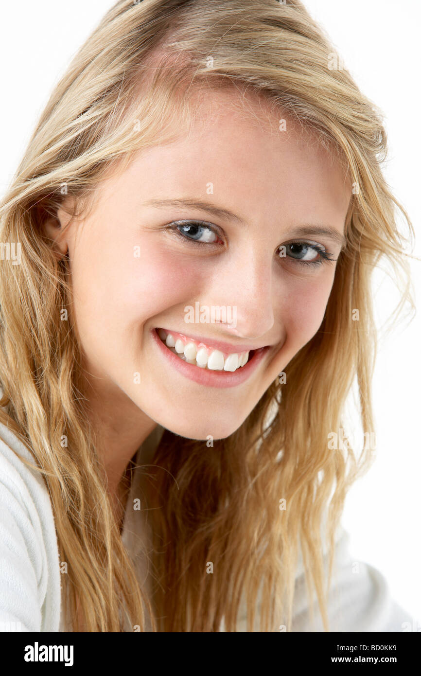 Thirteen year old blonde girl hi-res stock photography and images - Alamy