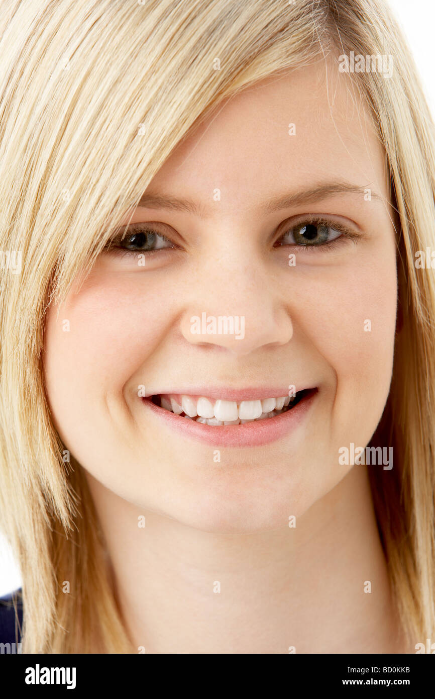 Cute blonde teenage girl seventeen hi-res stock photography and images ...