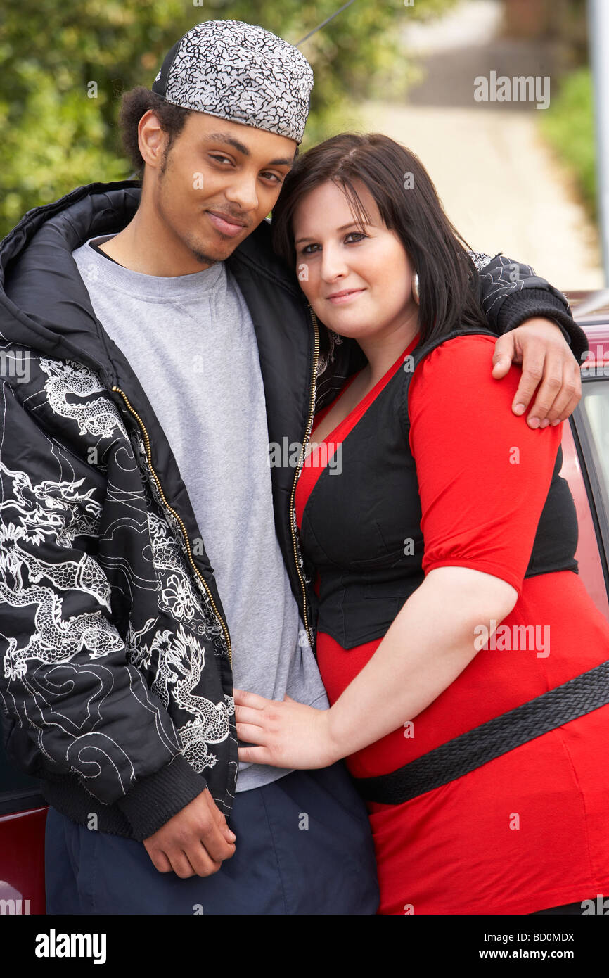 Chav couple hi-res stock photography and images - Alamy