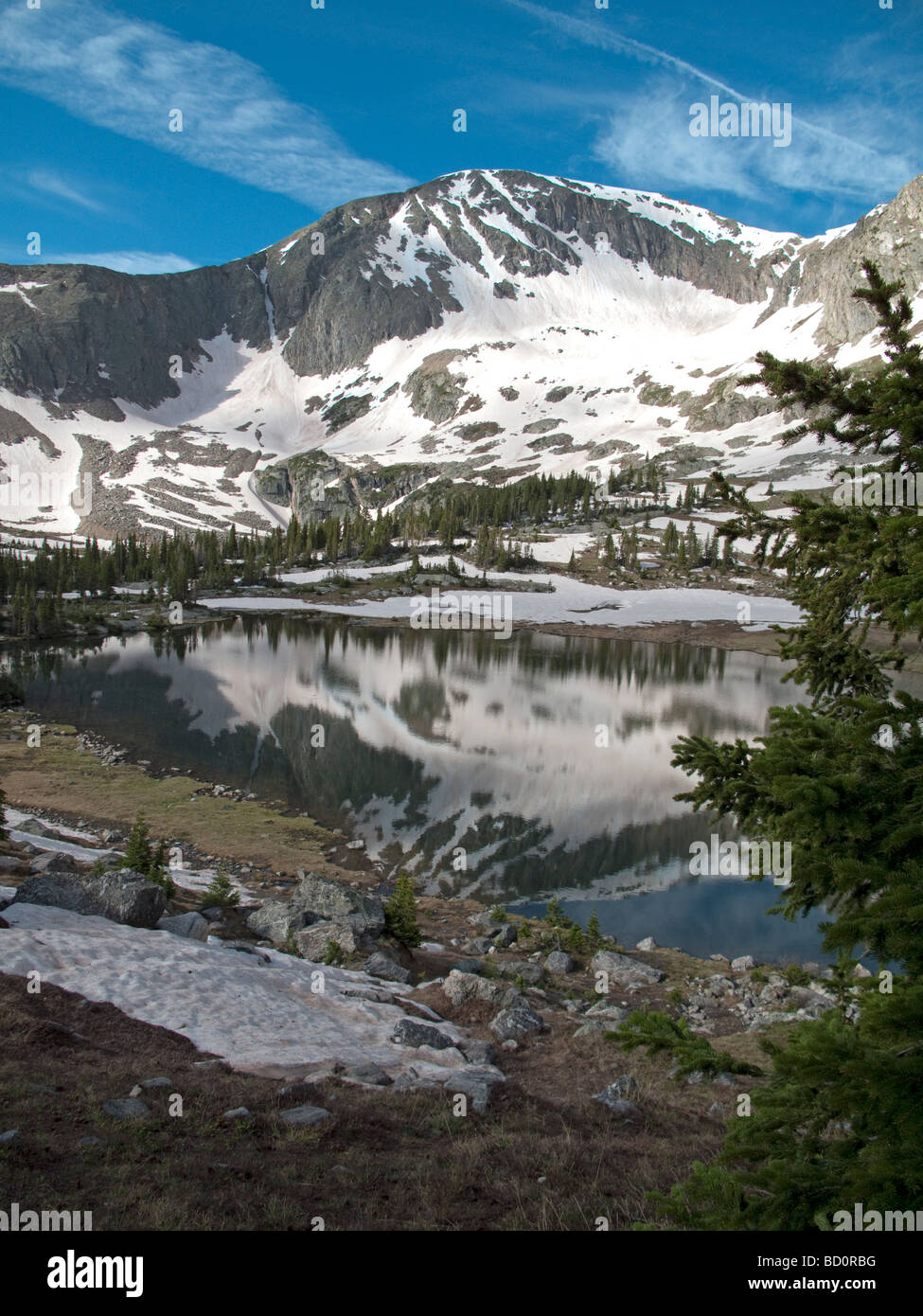 White River National Forest The Missouri Lakes area of the Holy Cross