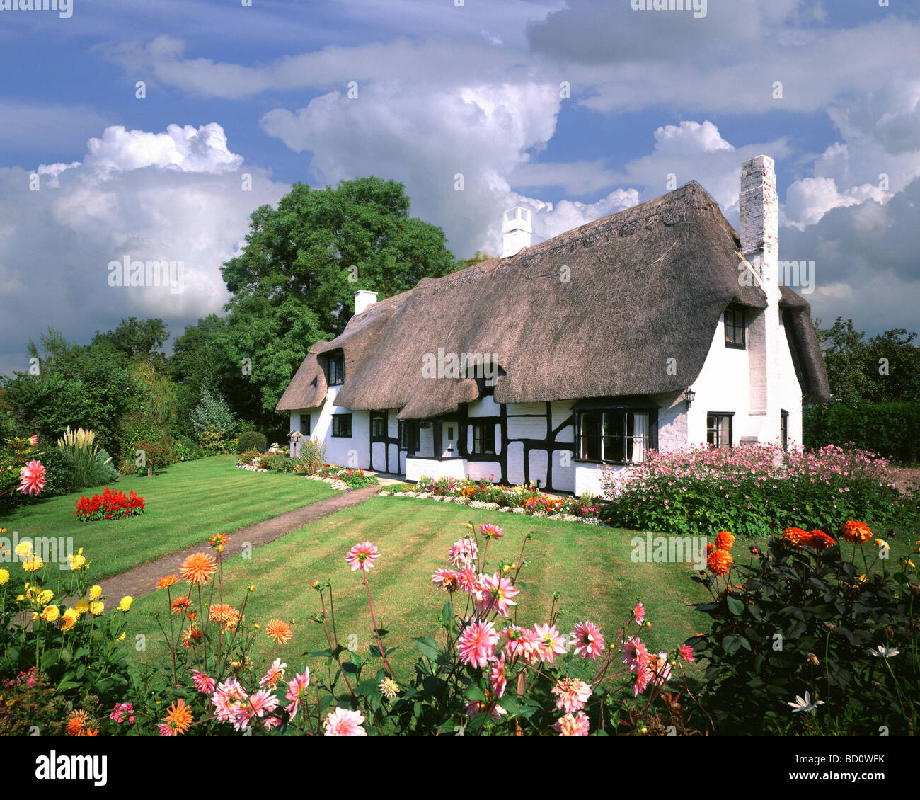 GB GLOUCESTERSHIRE Primrose Cottage at Upton St. Leonards Stock