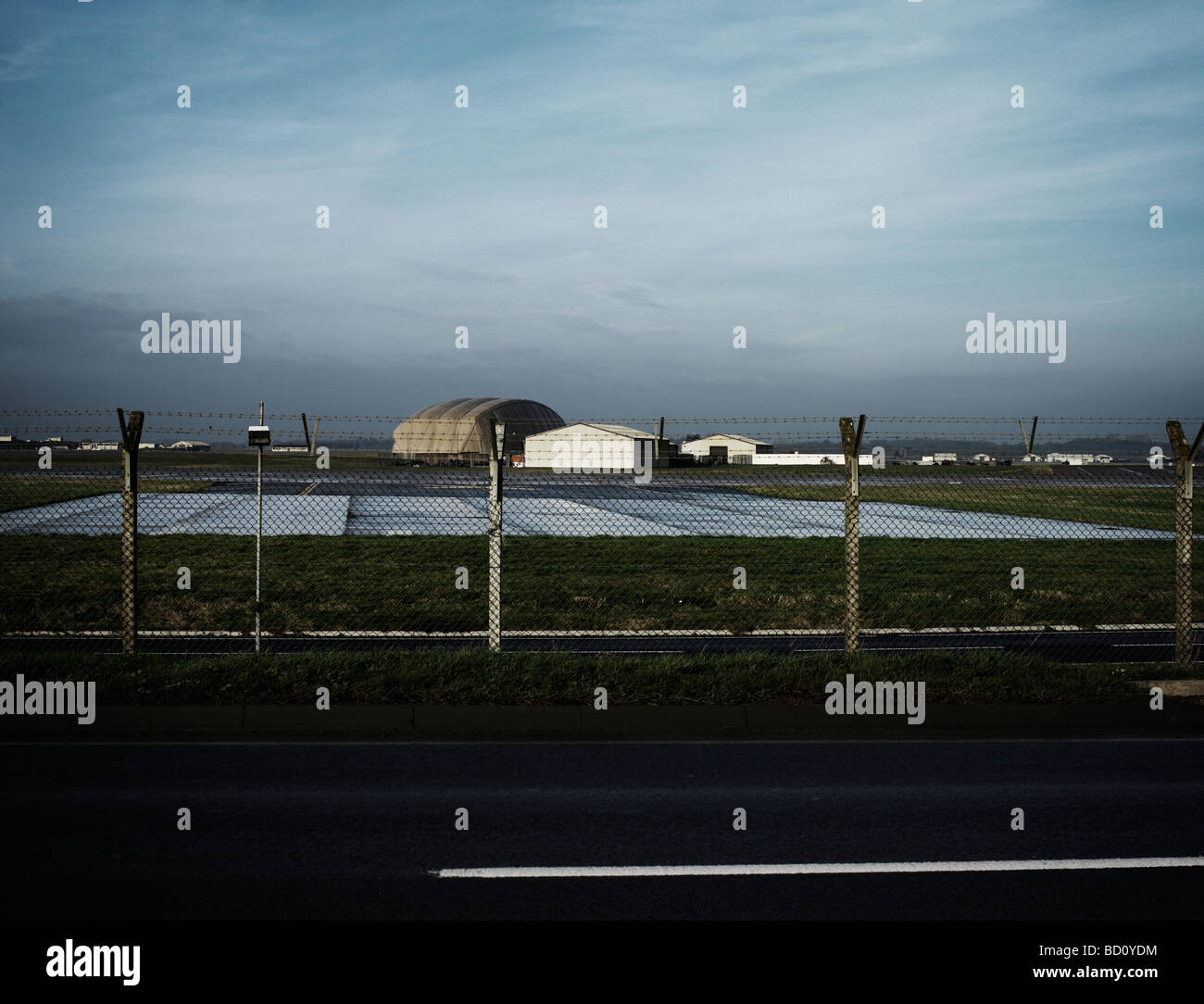 Fairford airfield, air base Stock Photo Alamy