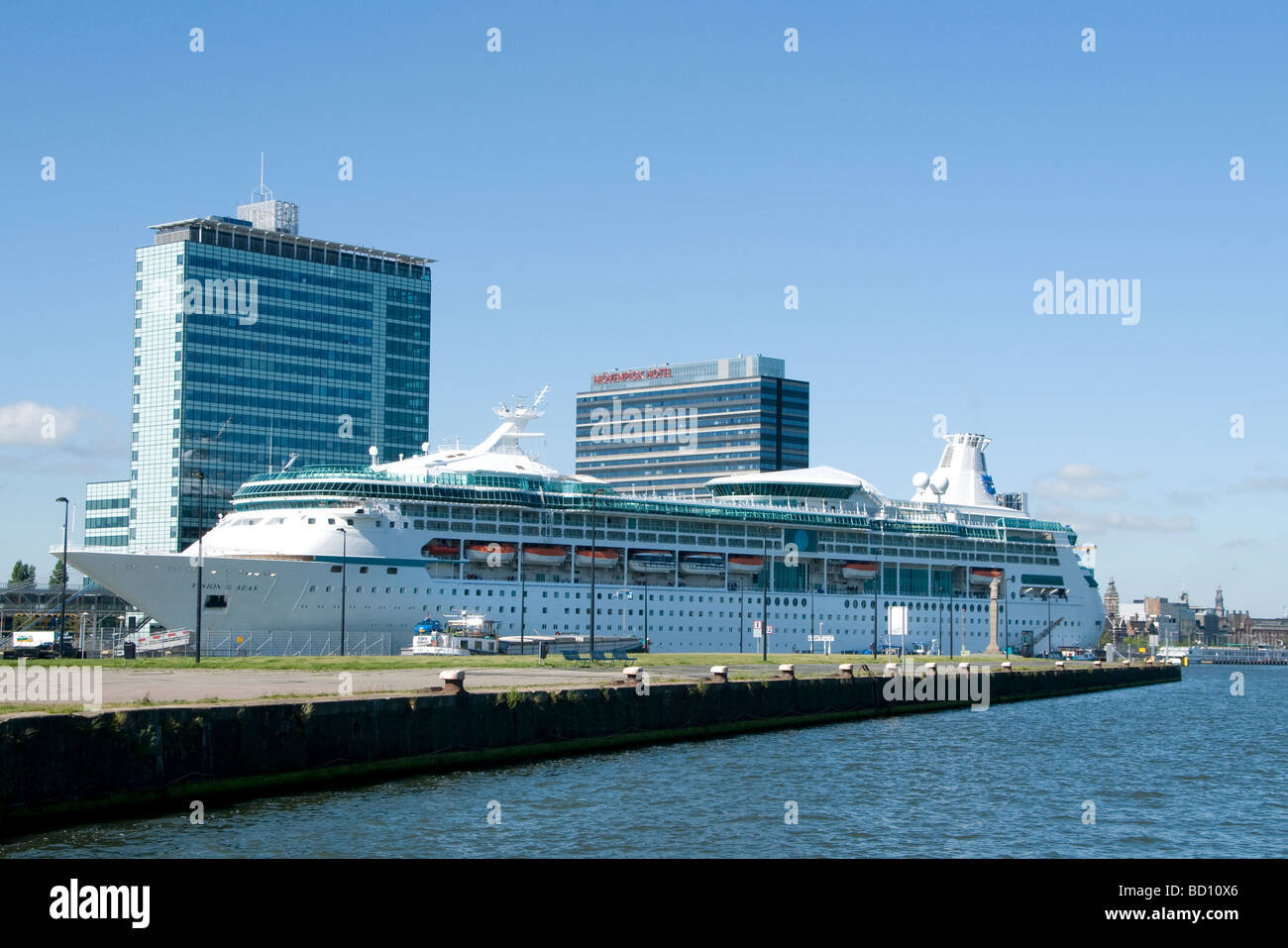 Netherlands Amsterdam Port IJ Docks Movenpick Hotel Cruise Terminal