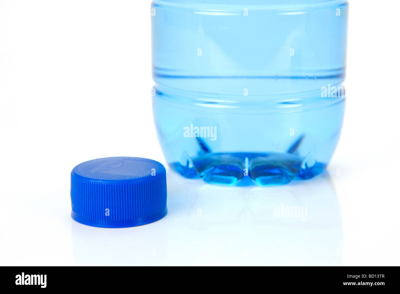 Bottle water isolated against a white background Stock Photo - Alamy