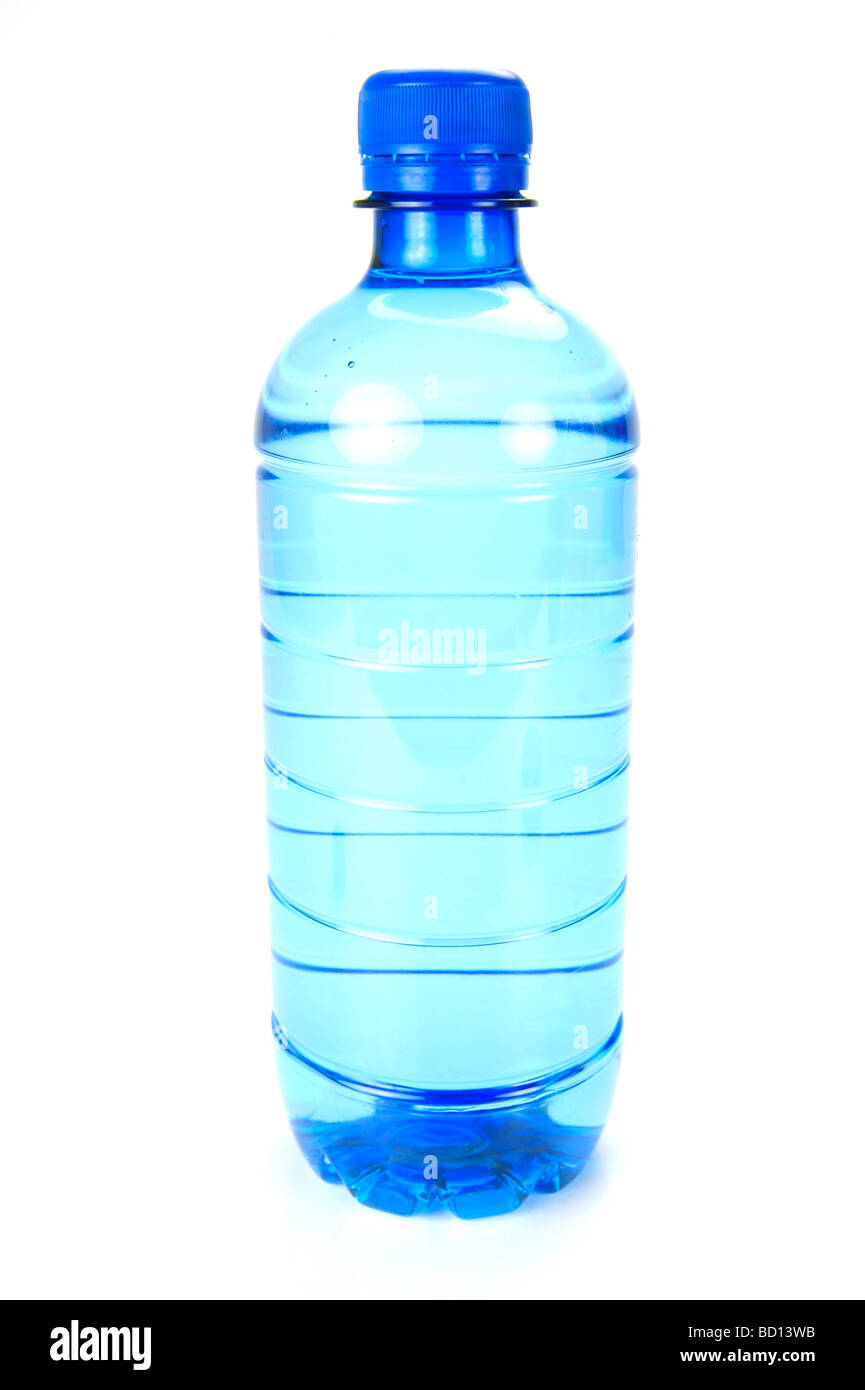 Bottle water isolated against a white background Stock Photo - Alamy