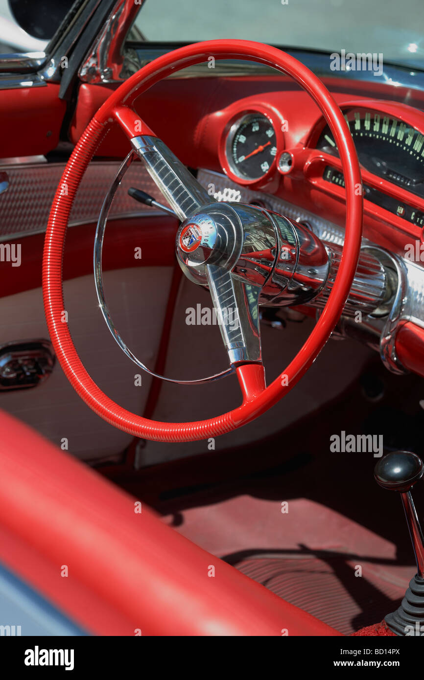 Interior red car hires stock photography and images Alamy