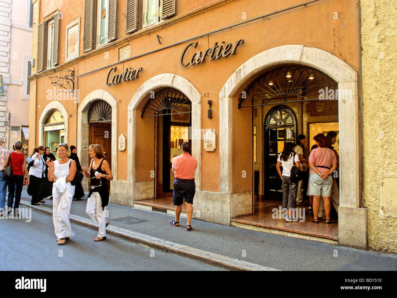 Cartier store, Via Condotti, Rome 