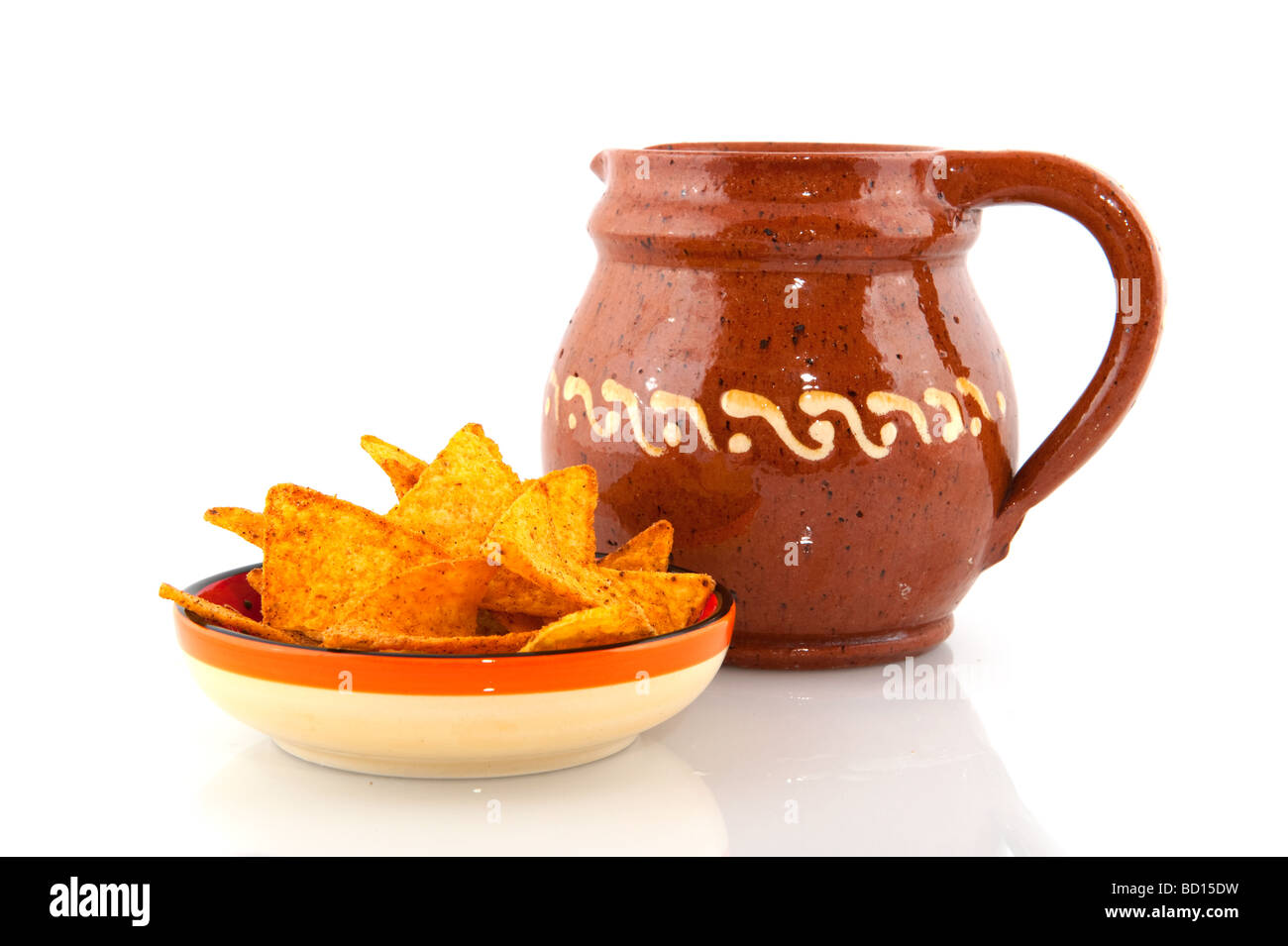 Tortilla chips from Mexico Stock Photo Alamy