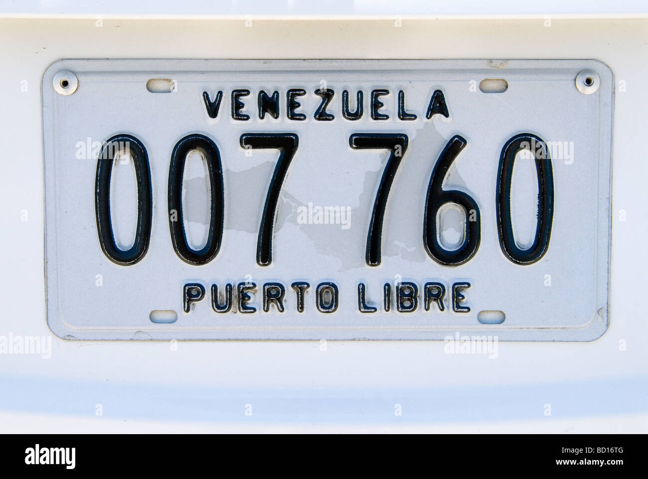 Venezuela license plate hires stock photography and images Alamy
