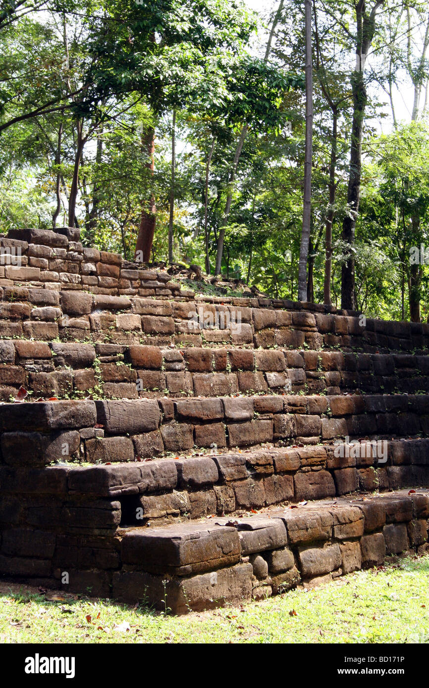 Lubaantun Mayan Site in Belize Stock Photo