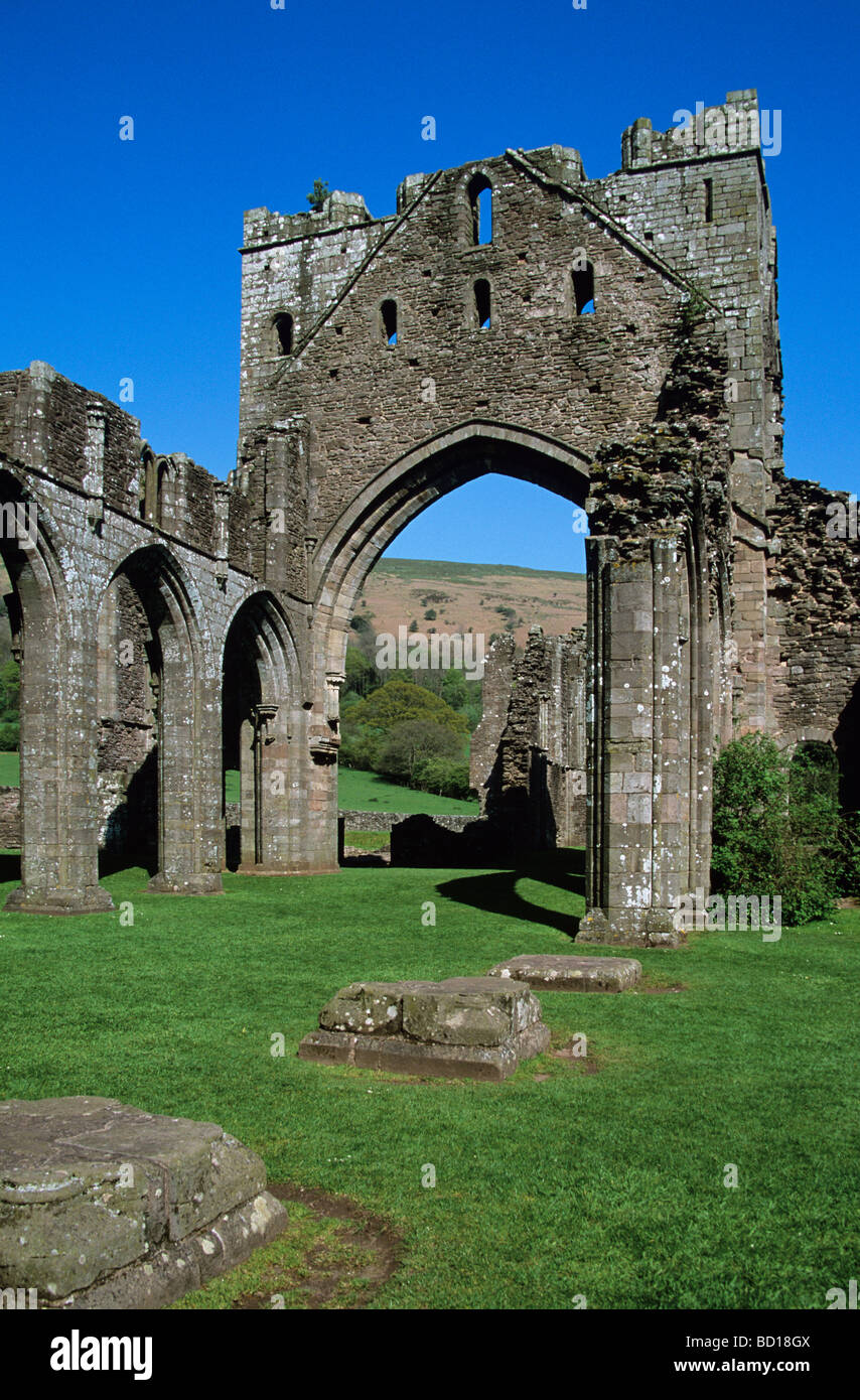 Picturesque Remains Of The 12th Century Llanthony Priory In The Vale Of picturesque-remains-of-the-12th-century-llanthony-priory-in-the-vale-of