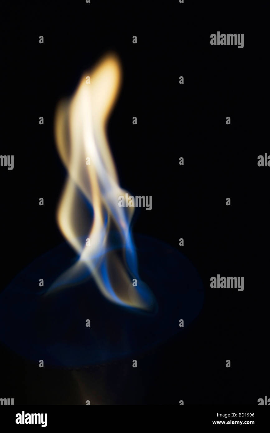 Flame fire on black hi-res stock photography and images - Alamy