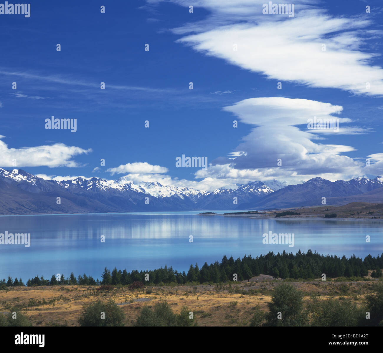 Lake Tekapo New Zealand Stock Photo - Alamy