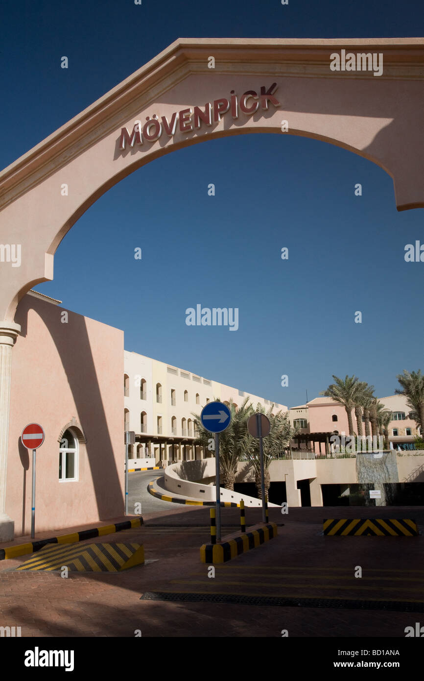 Movenpick Hotel Entrance Kuwait City Stock Photo Alamy