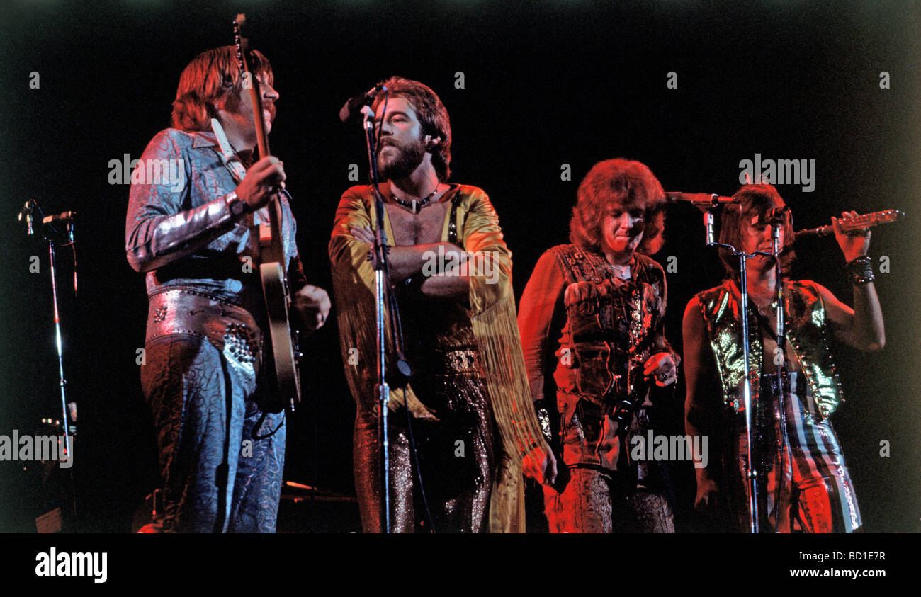 CHICAGO -  US rock group in 1973 Stock Photo