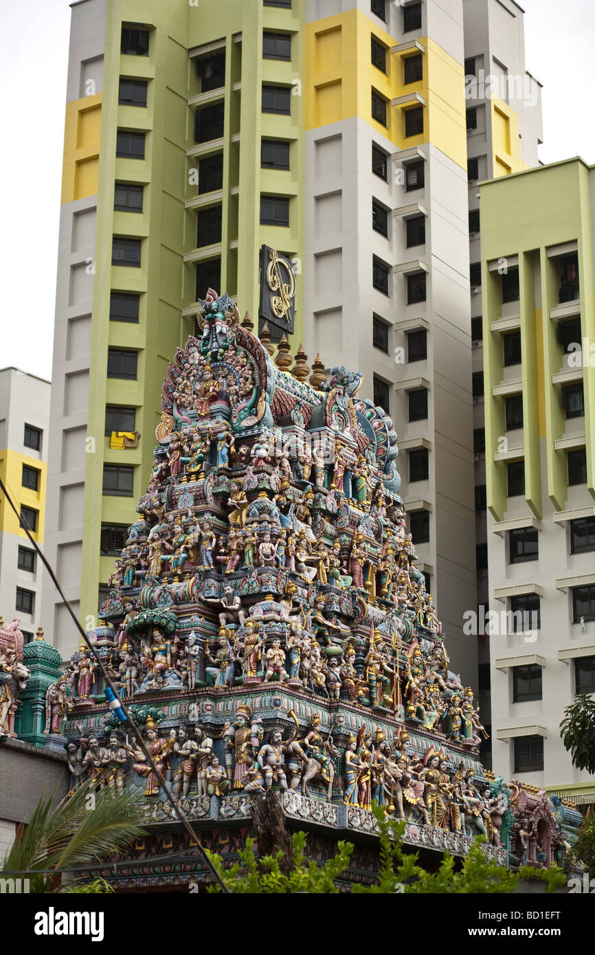 Hindu temple singapore hi-res stock photography and images - Alamy