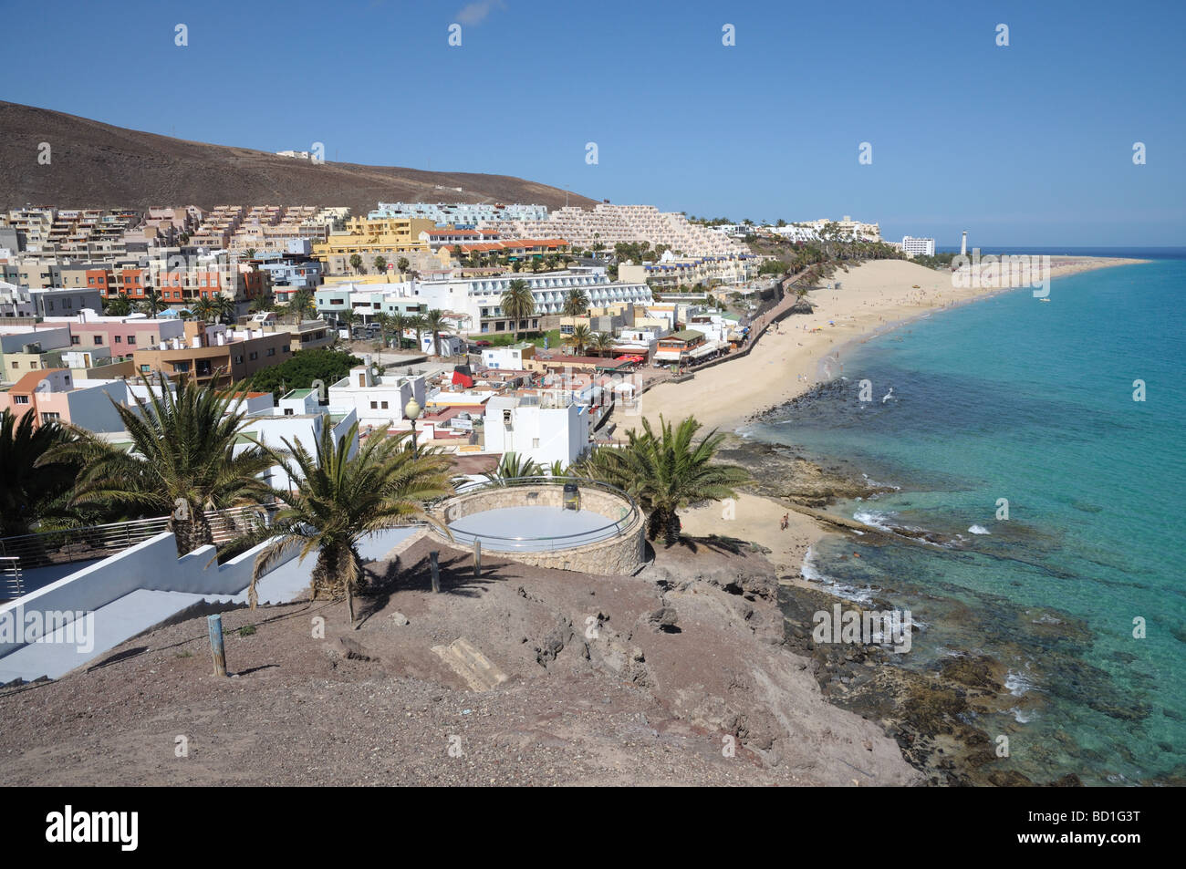 Coast near Morro Jable, Canary Island Fuerteventura, Spain Stock Photo