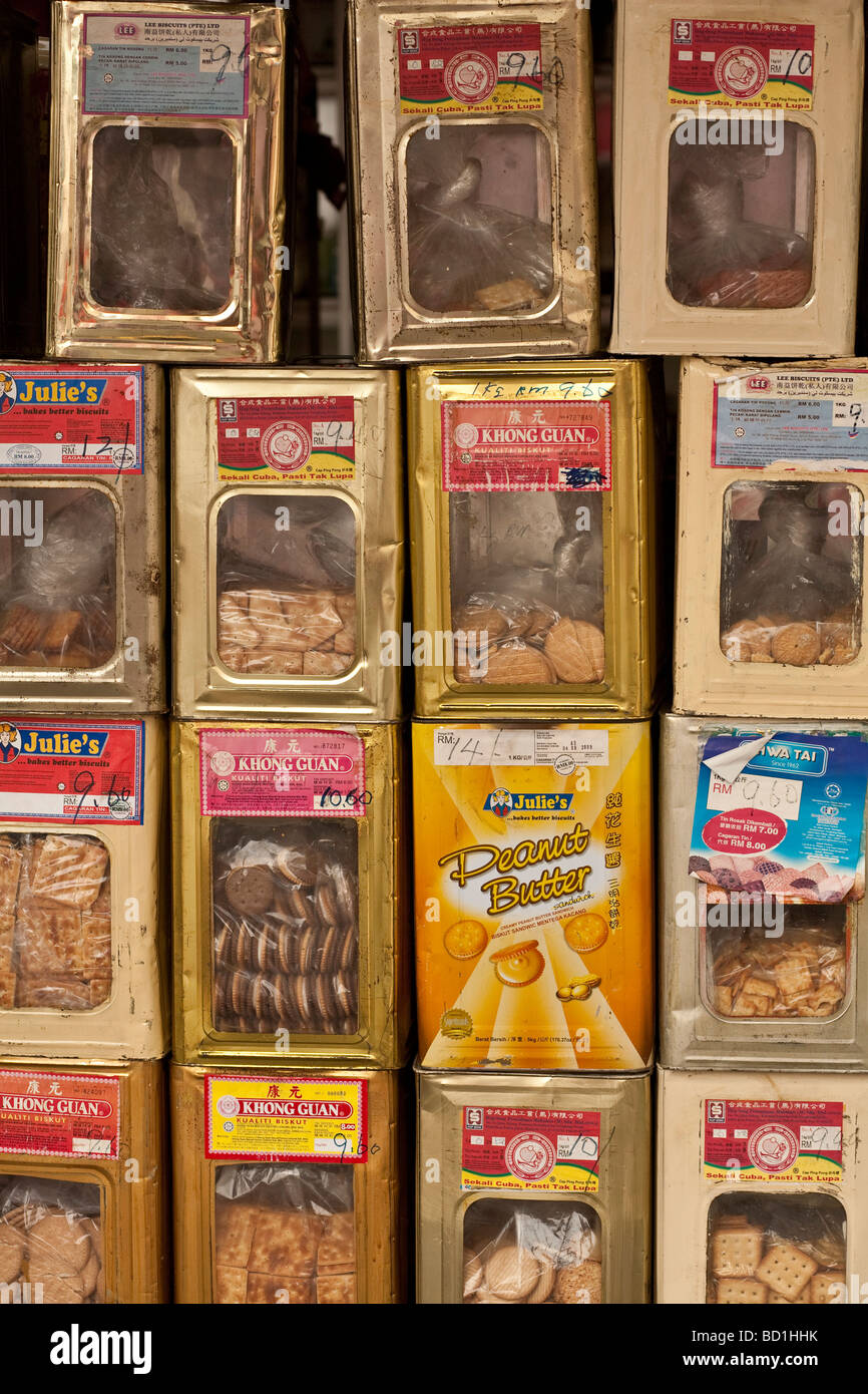 old biscuit tins Stock Photo Alamy
