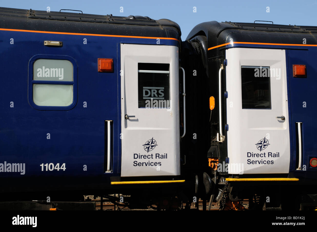 DRS Direct Rail Services Limited a national mainline rail freight operating company Stock Photo