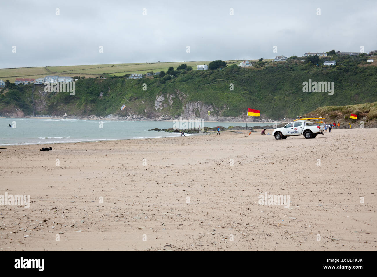 Bantham Beech Devon England Stock Photo Alamy