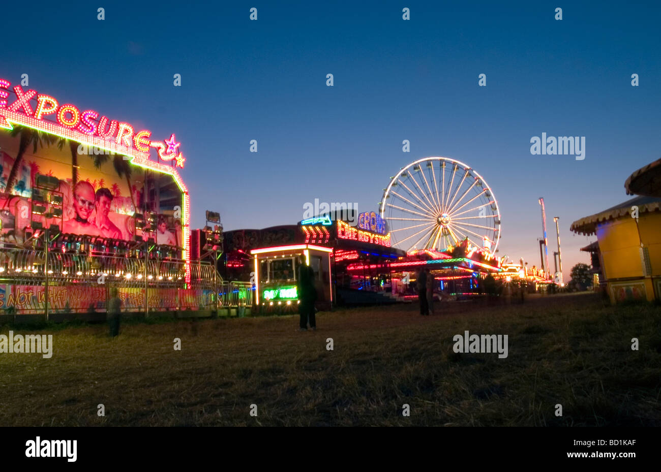 The Hoppings: Town Moor, Newcastle Upon Tyne Stock Photo