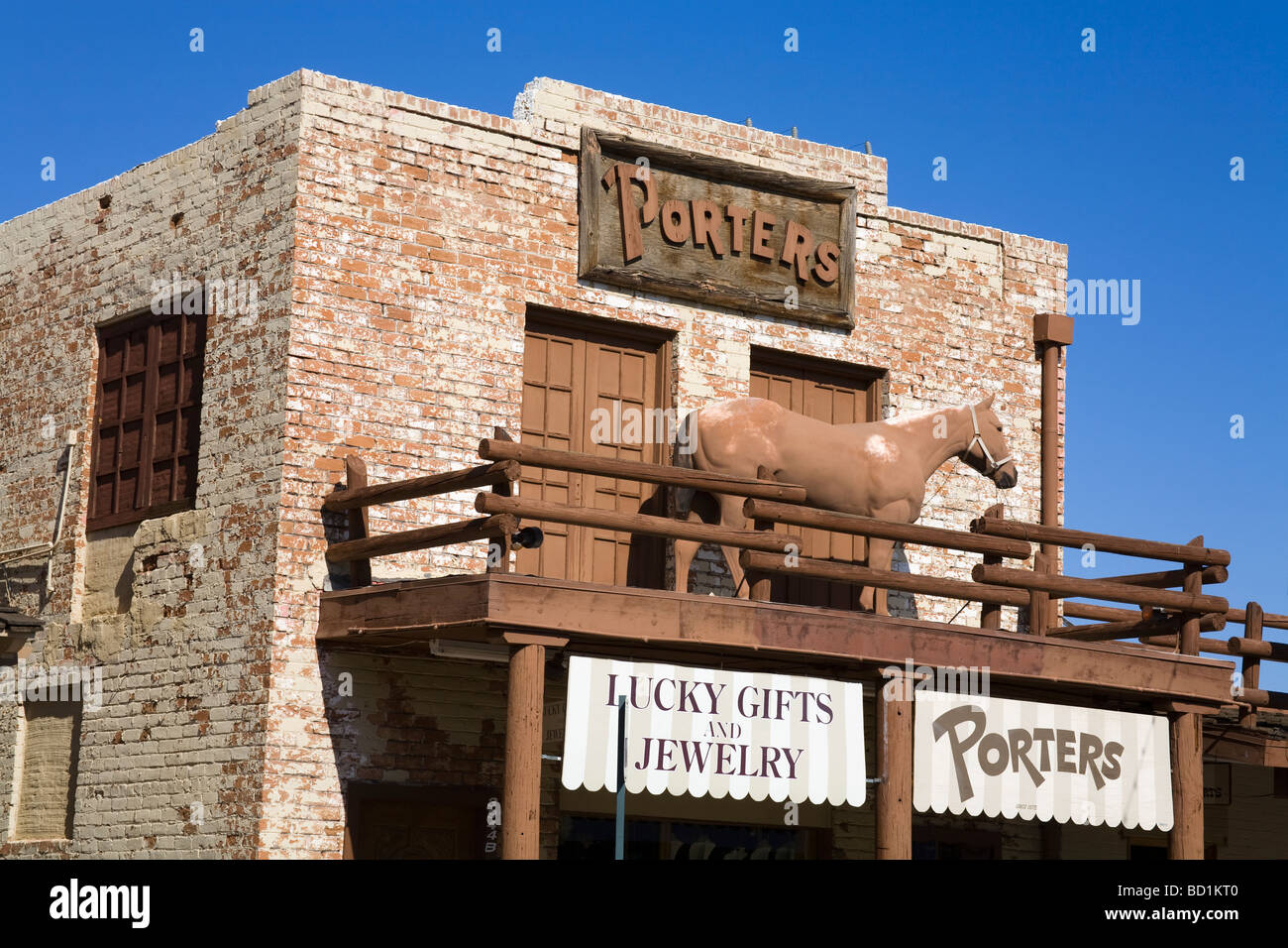 Porter s Western Store Old Town Scottsdale Phoenix Arizona USA Stock