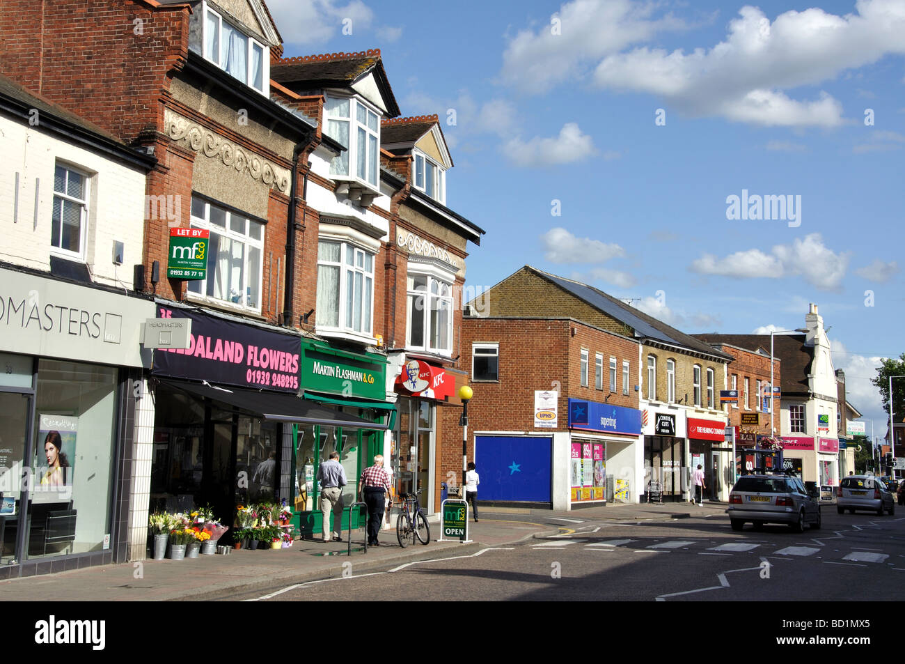 High Street, WaltononThames, Surrey, England, United Kingdom Stock Photo Alamy