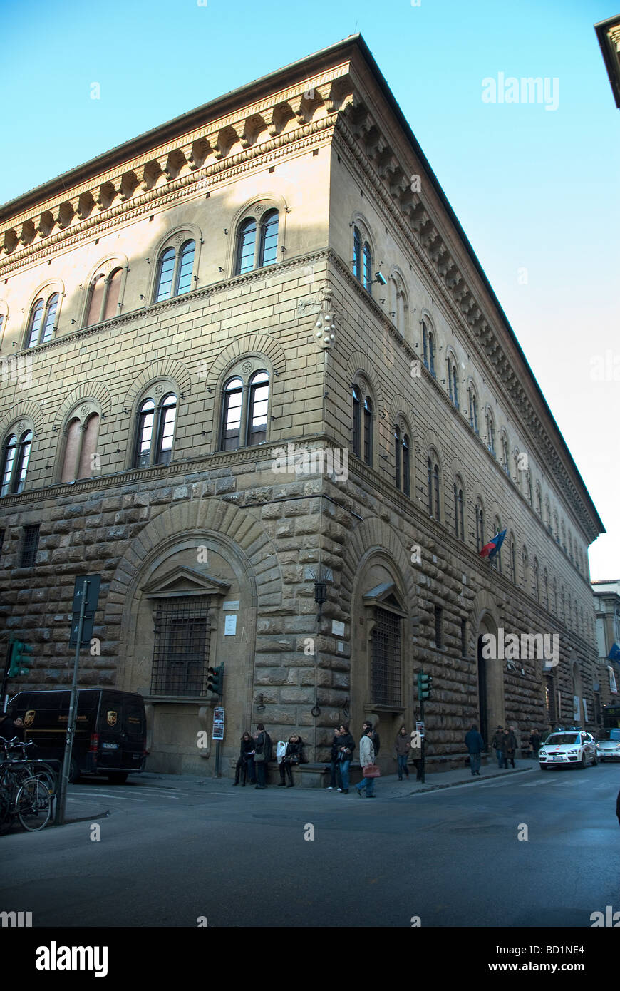 Palazzo Medici Riccardi in Florence Stock Photo