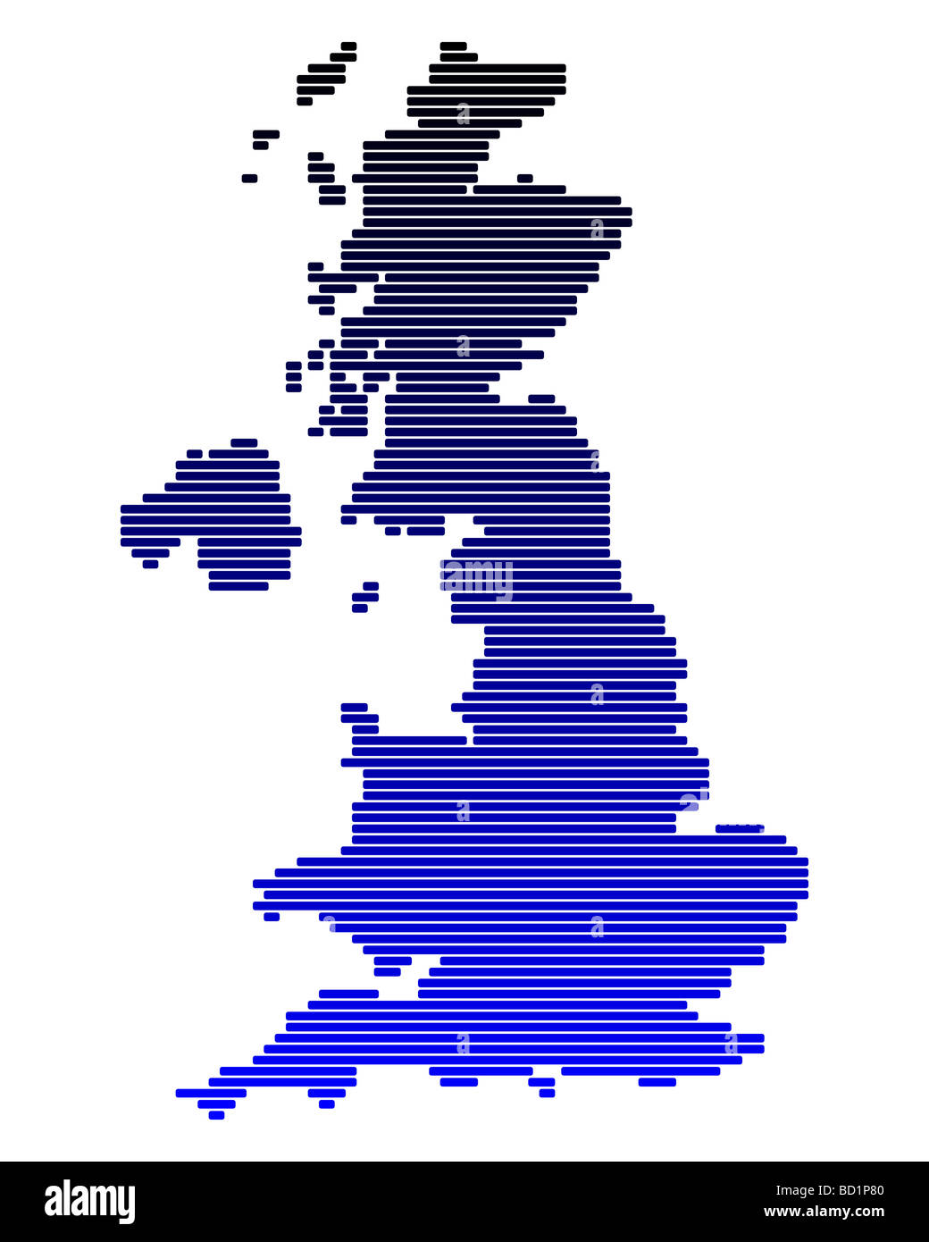 Map of uk hires stock photography and images Alamy
