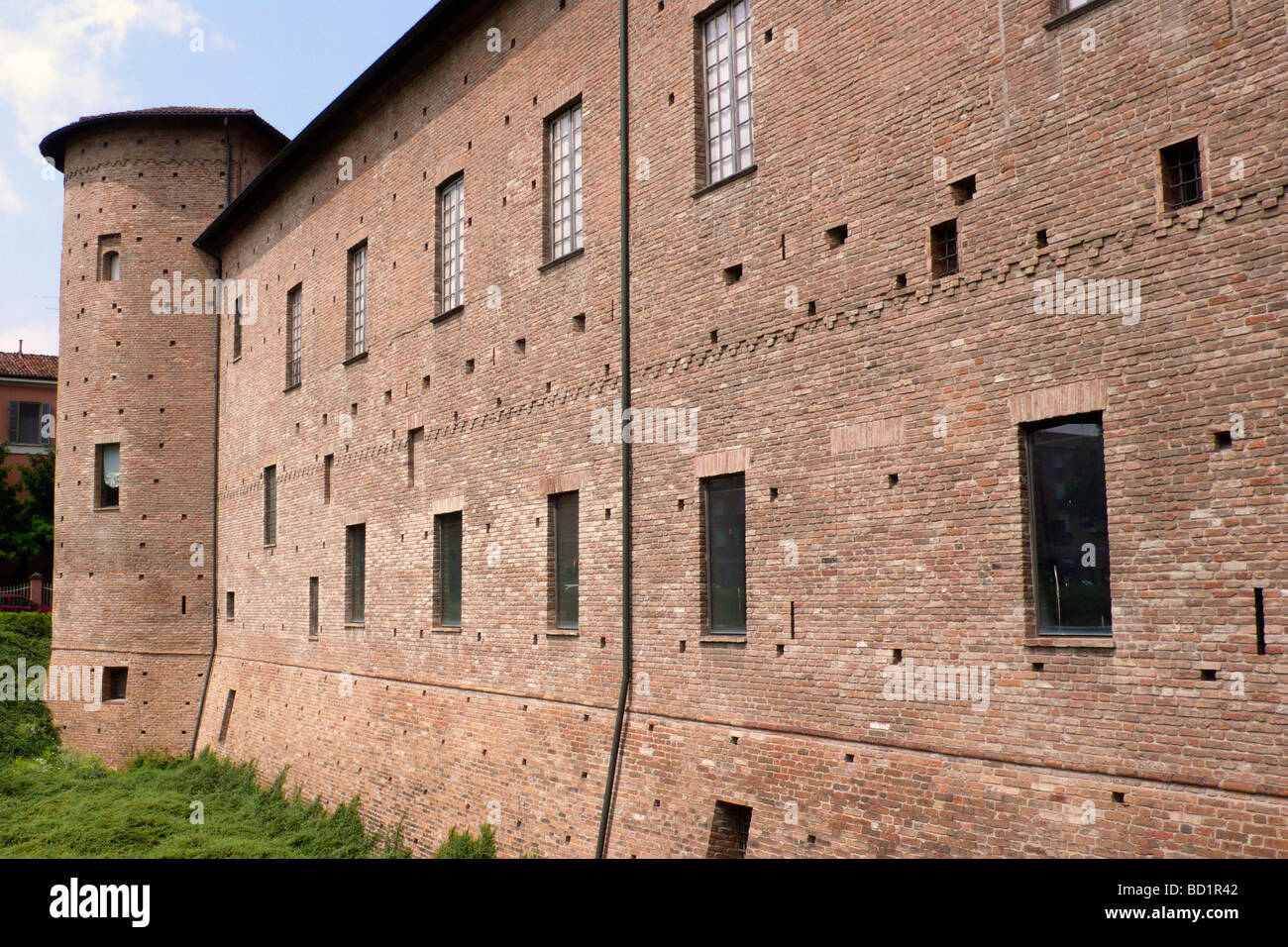 Palazzo Farnese Piacenza Italy Stock Photo