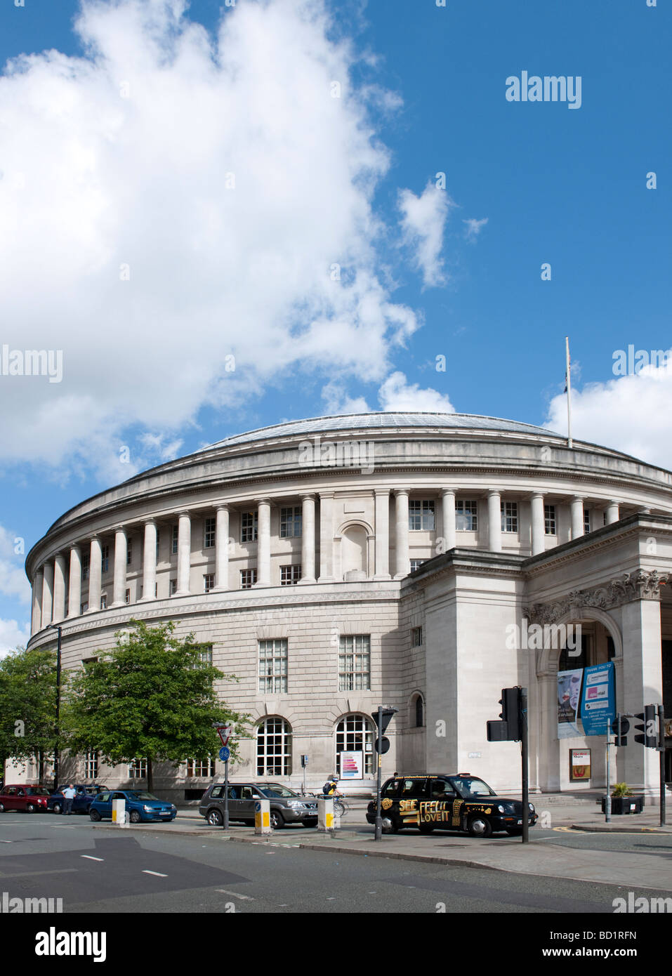 Manchester Central Library in Manchester city centre Stock Photo