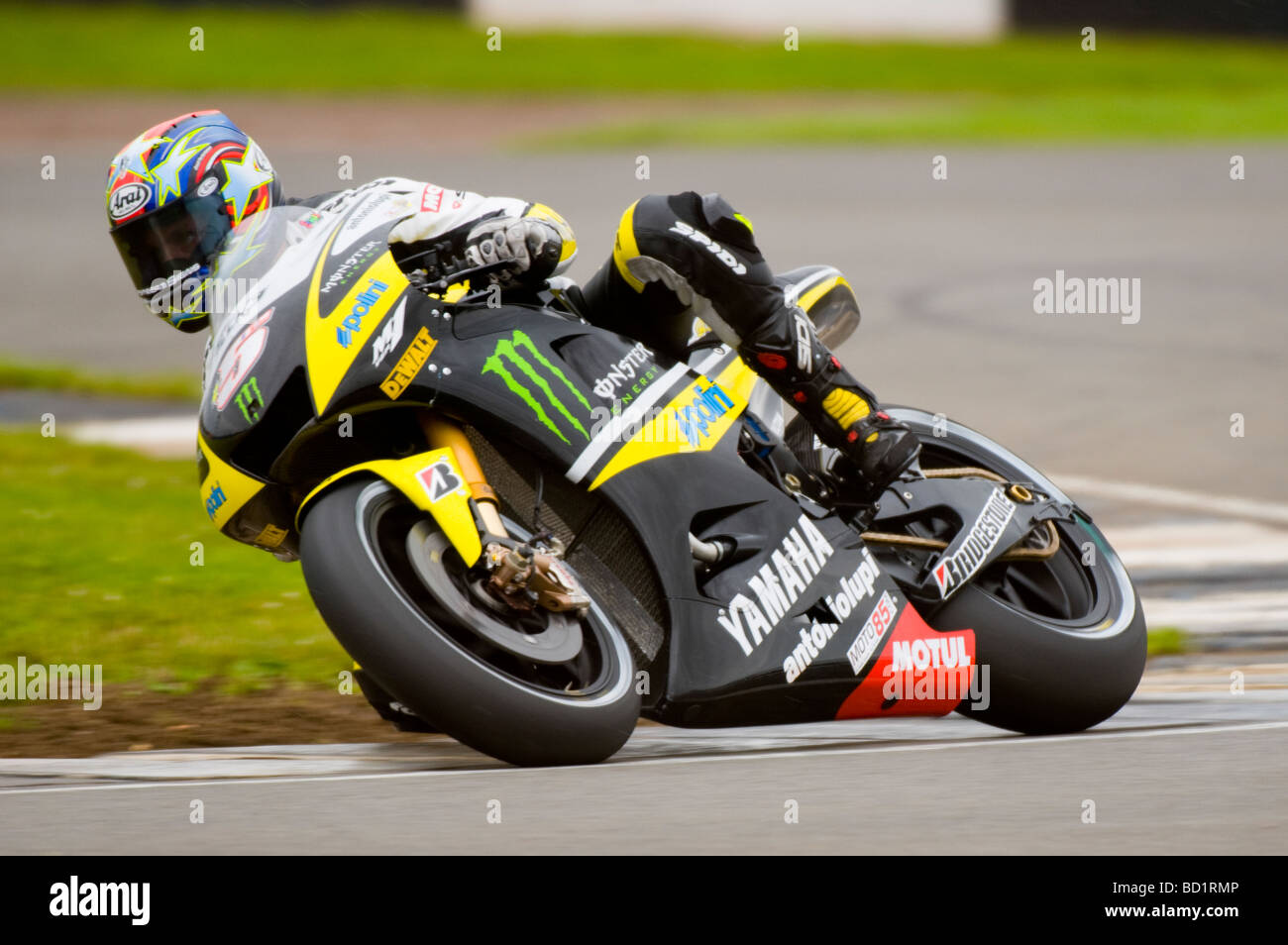 Colin Edwards 5 Monster Yamaha Tech 3 MotoGP Stock Photo