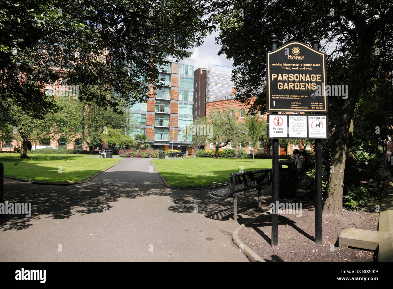 Small manchester city centre park hires stock photography and images Alamy