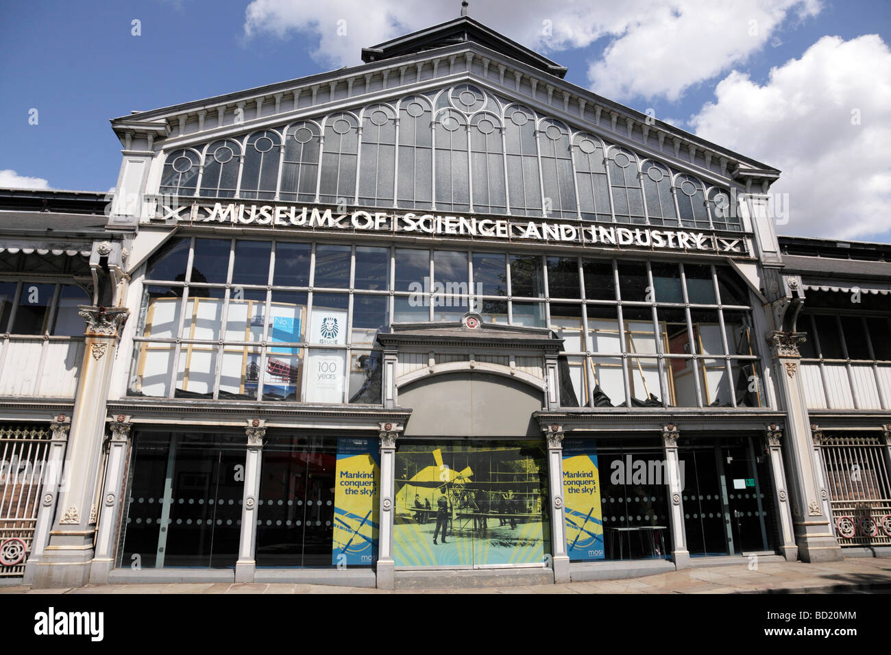 exterior of mosi the museum of science and industry liverpool road