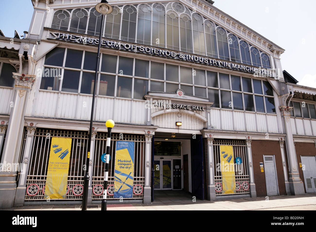 exterior of mosi the museum of science and industry liverpool road