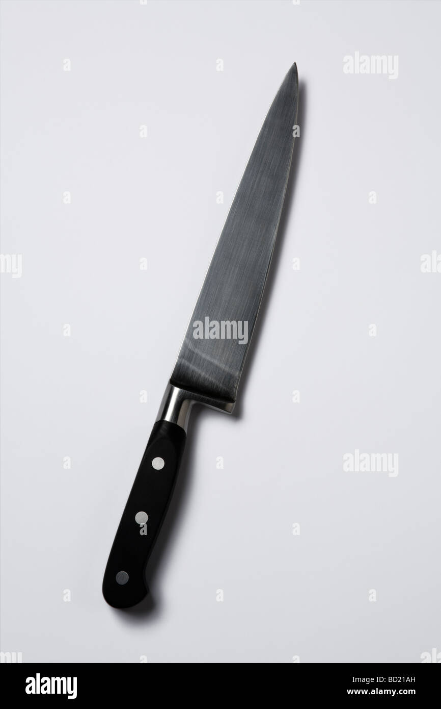 Stellar Sabatier Cooks Knife Stock Photo