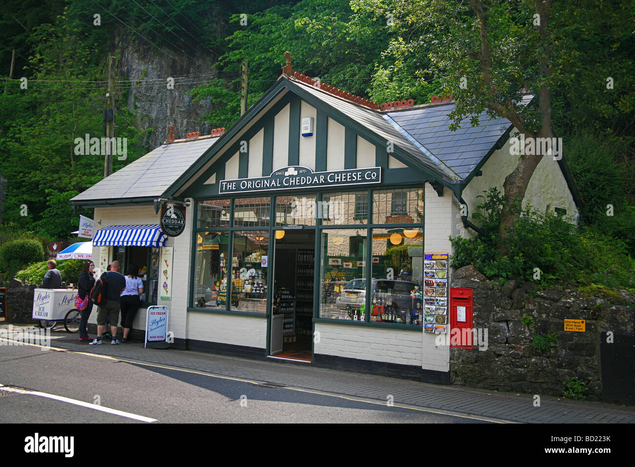 Cheddar tourist attraction hires stock photography and images Alamy