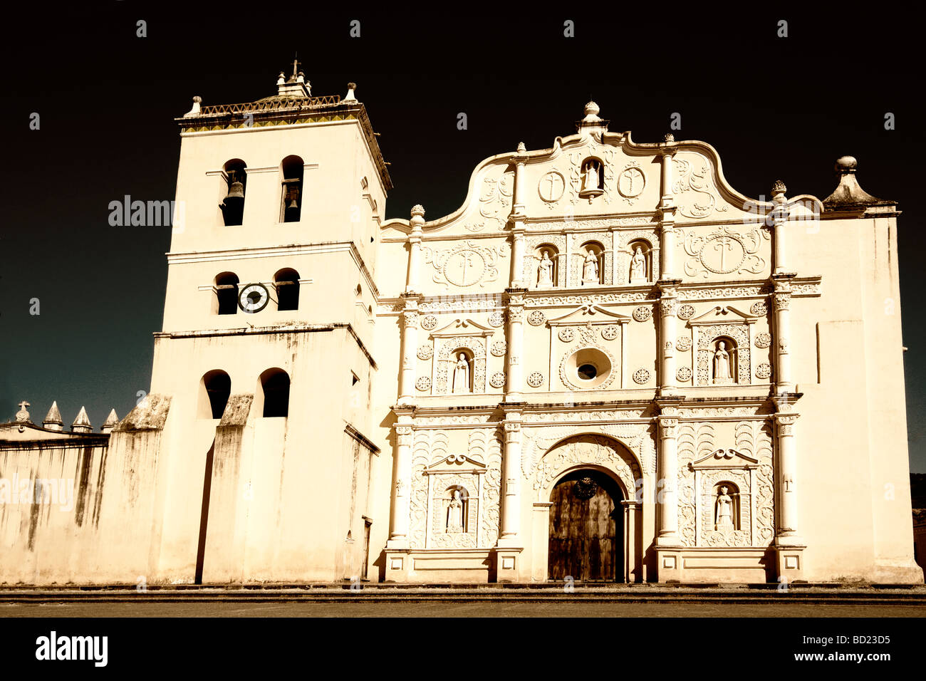 Cathedral of Comayagua, Honduras Stock Photo