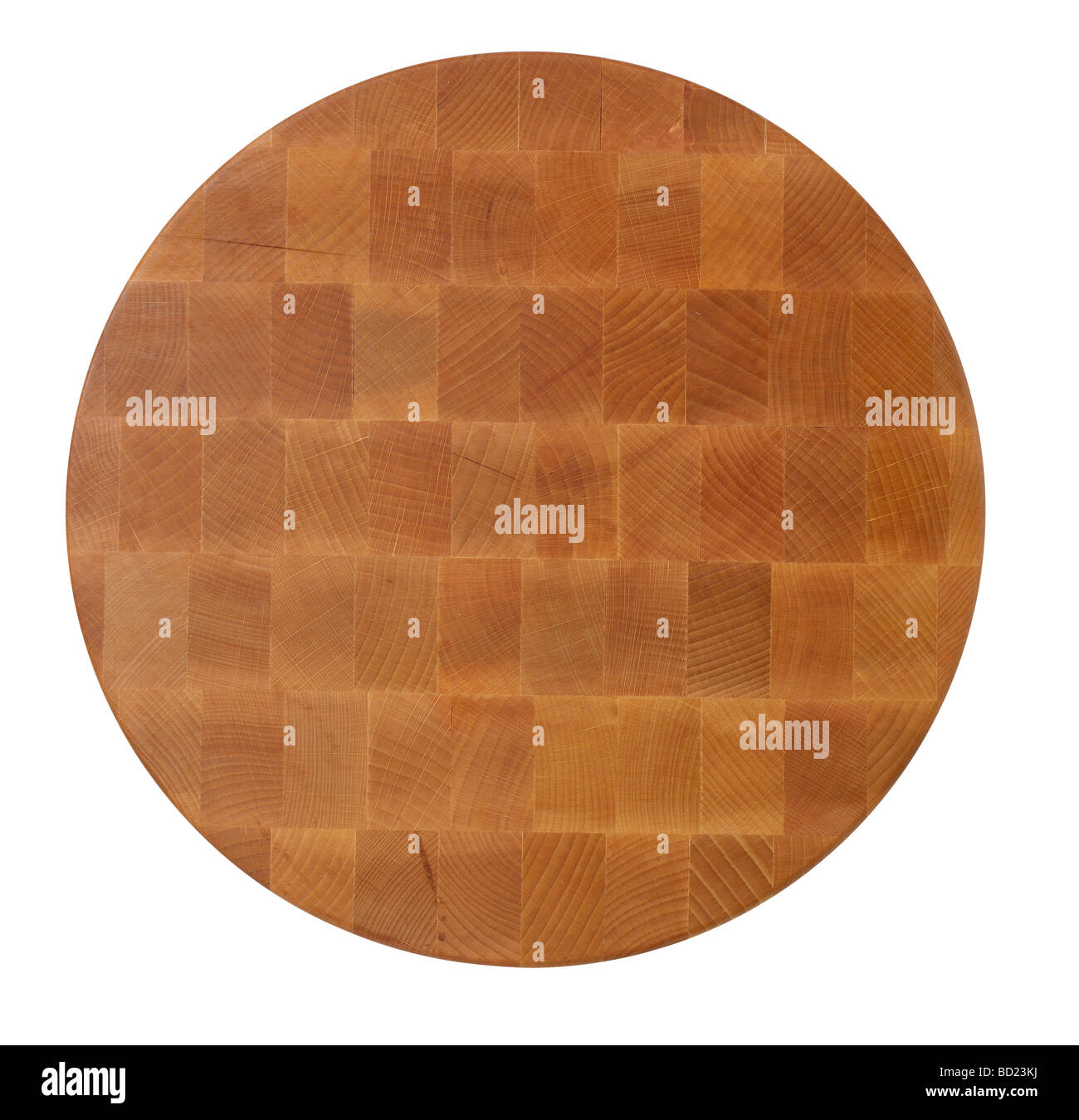 round wood cutting board Stock Photo Alamy