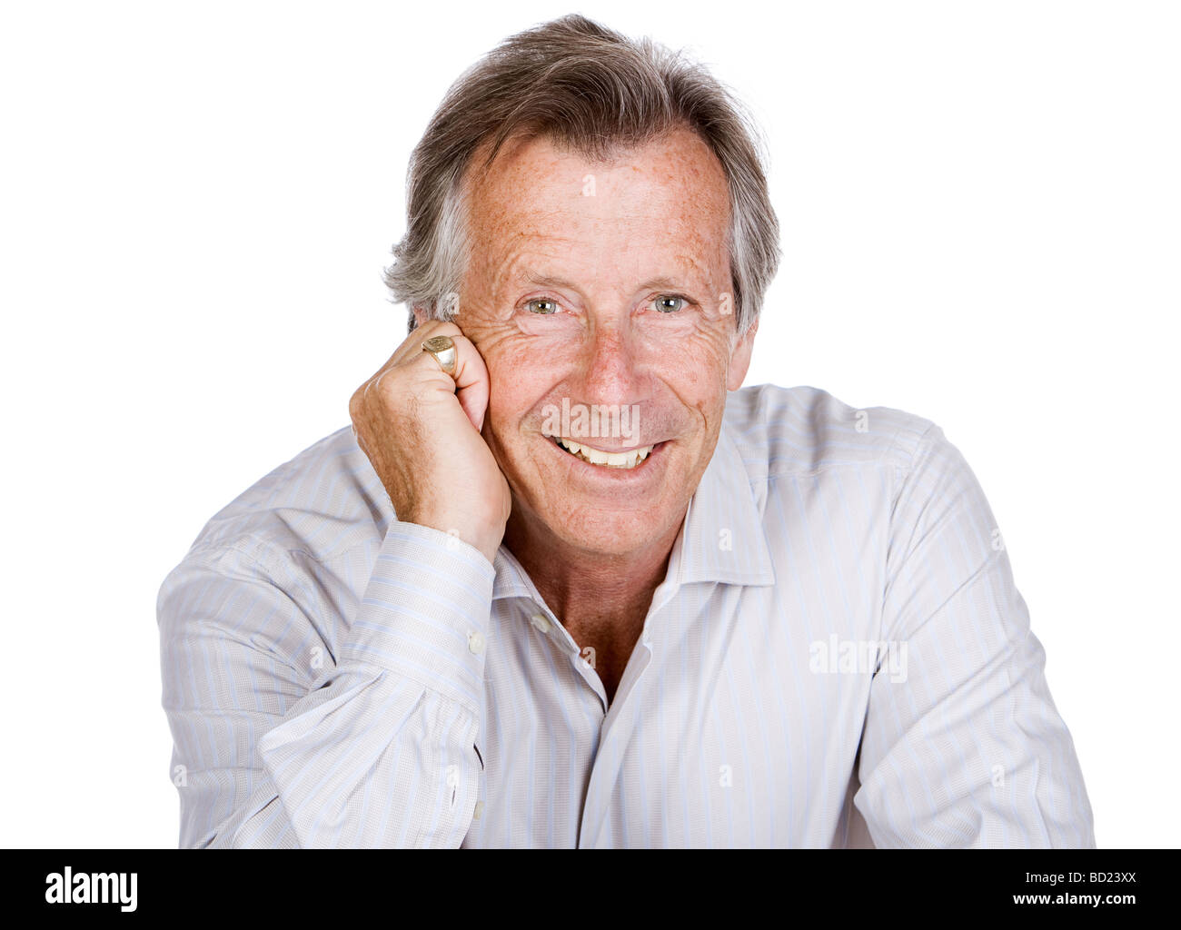 Good looking mature man Cut Out Stock Images & Pictures - Alamy