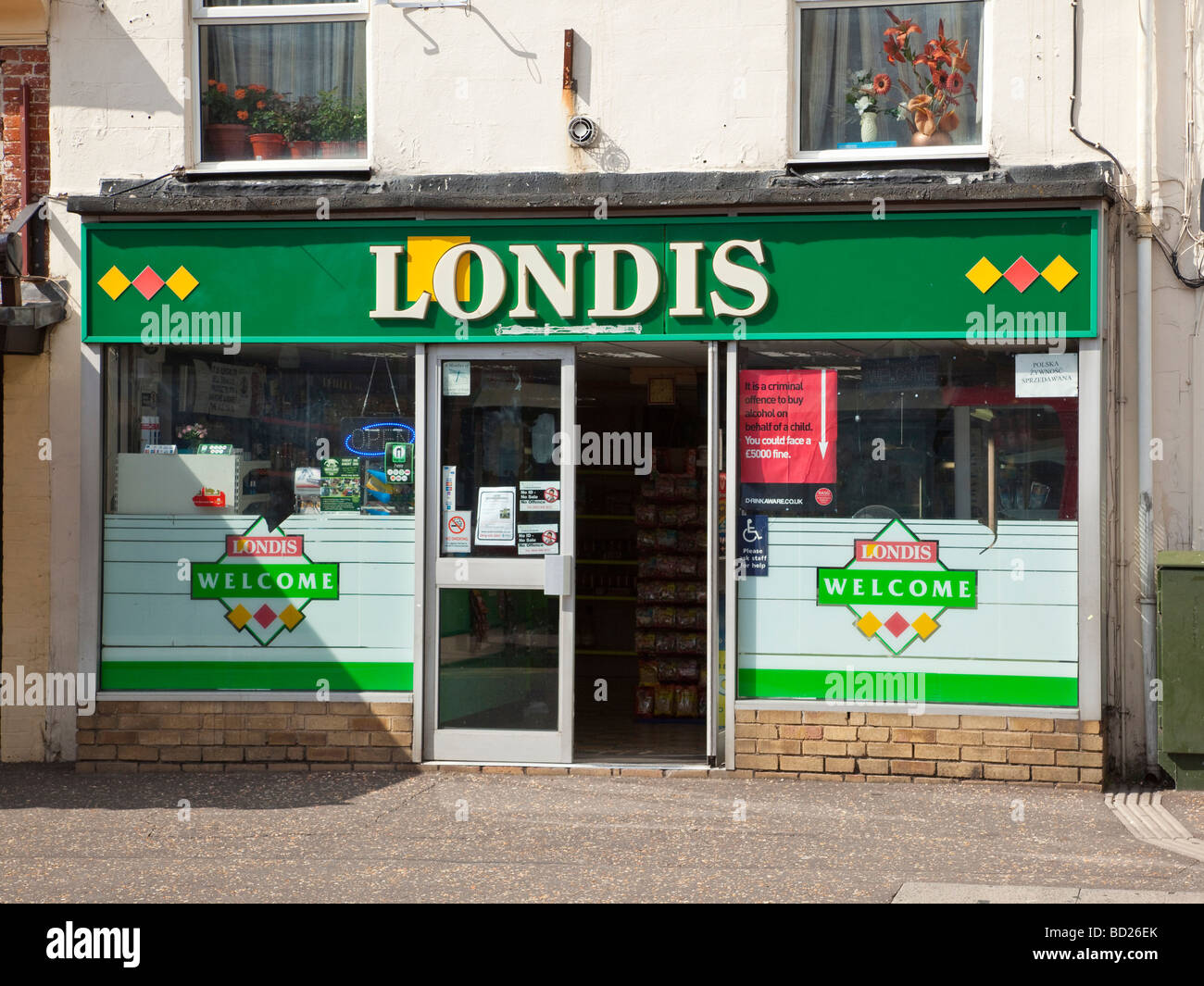 Londis convenience store Stock Photo